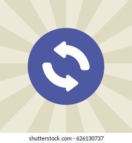 loading icon. sign design. background