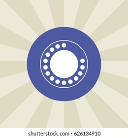 loading icon. sign design. background