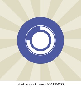 loading icon. sign design. background