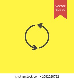 loading. loading icon. sign design. yellow background.