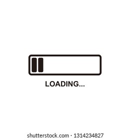 Loading icon sign symbol