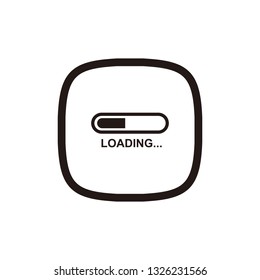 Loading icon sign symbol