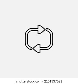 Loading icon sign vector,Symbol, logo illustration for web and mobile