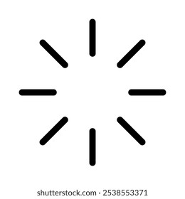 loading icon simple illustration eps10