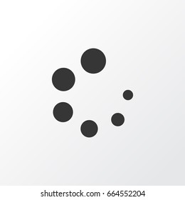 Loading Icon Symbol. Premium Quality Isolated Waiting Element In Trendy Style.