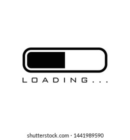 Loading icon symbol vector illustration