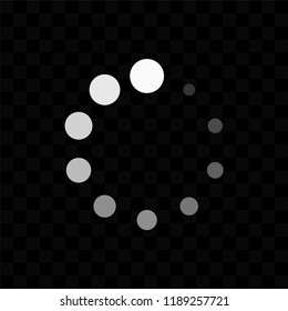 Loading icon template vector design, use for refresh and waiting process website and application progress bar interface 