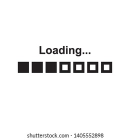 Loading icon in trendy outline style design. Vector graphic illustration. Suitable for website design, logo, app, and ui. EPS 10.
