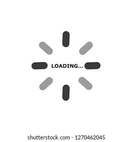 loading icon - vector