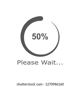 loading icon - vector