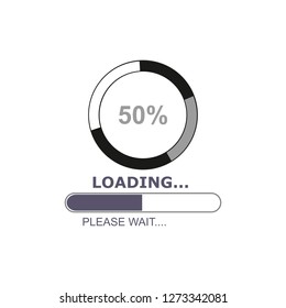 loading icon vector