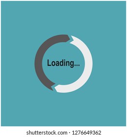 loading icon vector