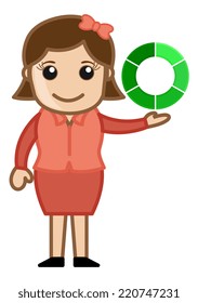 Loading Icon - Vector Character Cartoon Illustration