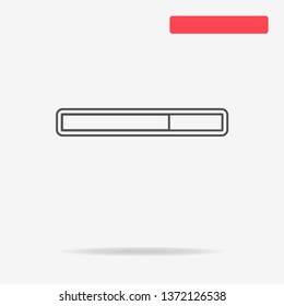 Loading icon. Vector concept illustration for design.