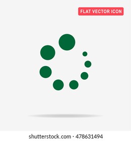 Loading icon. Vector concept illustration for design.