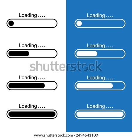 Loading icon vector design illustration