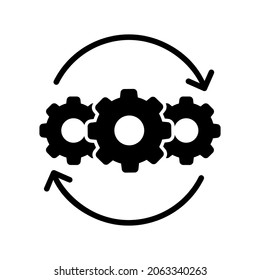 Loading icon vector. download illustration sign. upload symbol or logo.