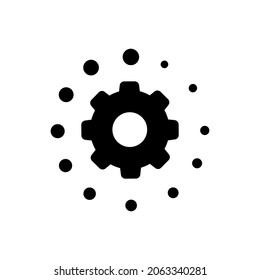 Cargando vector de icono. signo de ilustración de descarga. símbolo o logotipo de envío.
