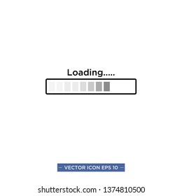 loading icon vector illustration