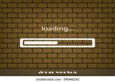 loading icon vector illustration.