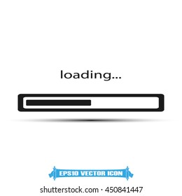 Loading icon vector illustration EPS 10.