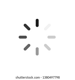 Loading Icon Vector Illustration Logo Template