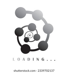 Loading icon vector illustration symbol design