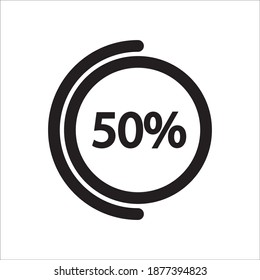 Loading Icon Vector Logo Template Illustration