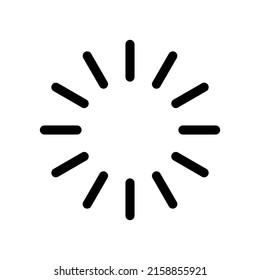 Loading Icon Vector Symbol Design Illustration