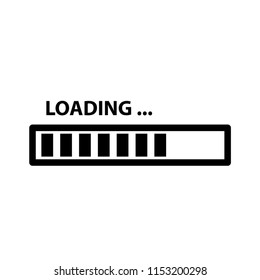 loading icon vector template