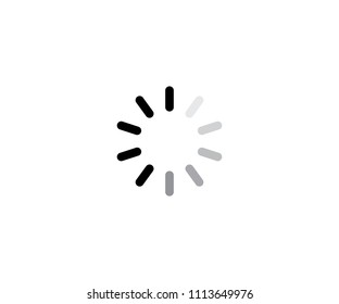 Loading Iconprogress Loading Stock Vector (Royalty Free) 1113649976 ...