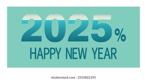 loading interest new year. Happy New Year's. Merry Christmas. Banner. Leaflet. 2025. Vector. Illustration