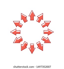 loading logo icon template, loading vector elements