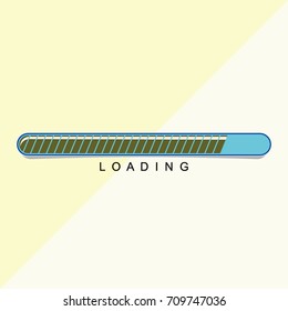 Loading Logo Vector Template Design