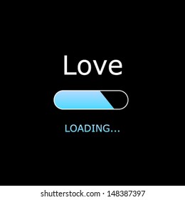 LOADING Love Illustration