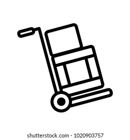 loading package outline icon
