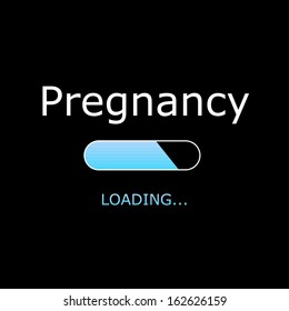 LOADING Pregnancy Illustration