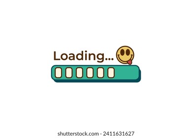 Loading Progress Bar Sticker Design
