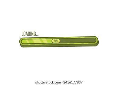 Loading Progress Bar Sticker Design
