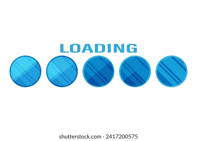 Loading Progress Bar Sticker Design