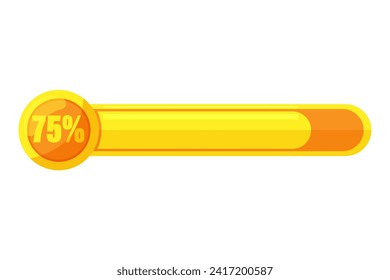 Loading Progress Bar Sticker Design