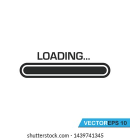 loading, progress icon vector design illustration