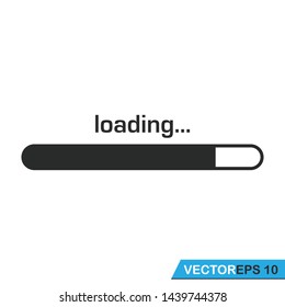 loading, progress icon vector design illustration
