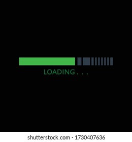 Loading Progress website template buffering waiting indicator icons