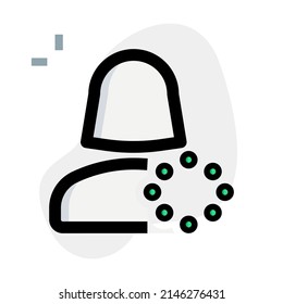loading screen for an application used by a single user