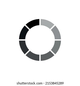Loading simple icon with gradient