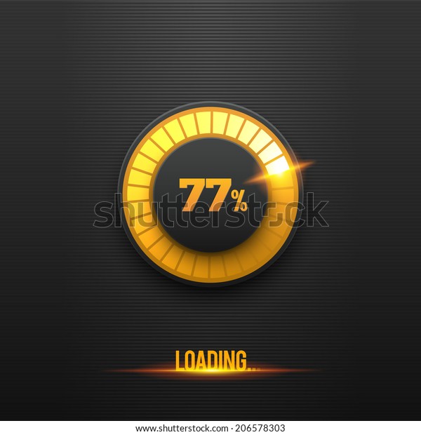 Download Loading Spinner Vector Illustration Stock Vector (Royalty ...