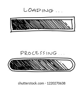 loading success sketch