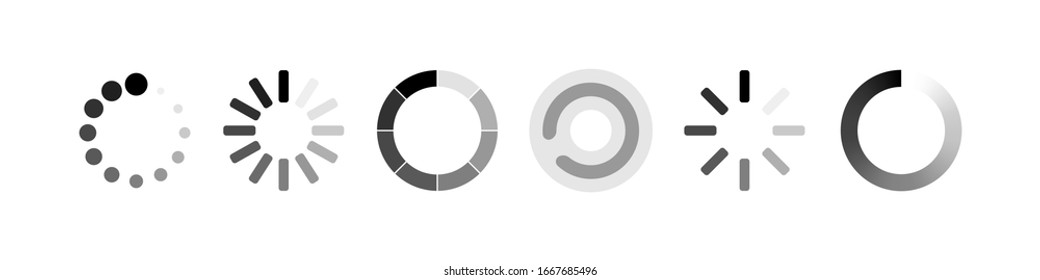 Scroll Mouse Icon Collection Scroll Down Stock Vector (Royalty Free ...