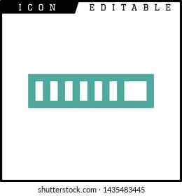 loading time icon isolated sign symbol vector illustration - vector 